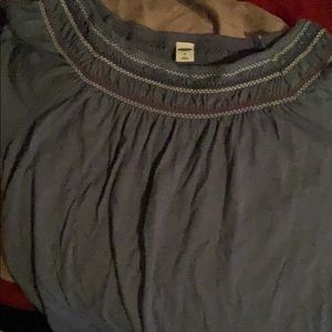 Old Navy off the shoulder shirt